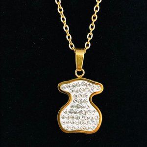 Bear Shape Necklace Set